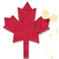 Maple Leaf Plant-A-Shape Bookmark